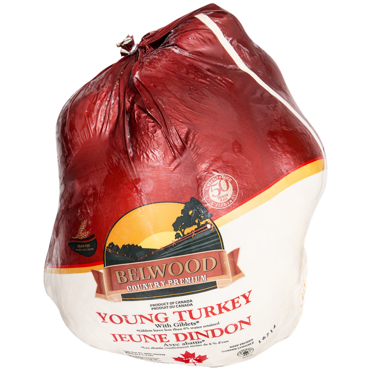 Dinde entière de catégorie A (9 à 11 kg)