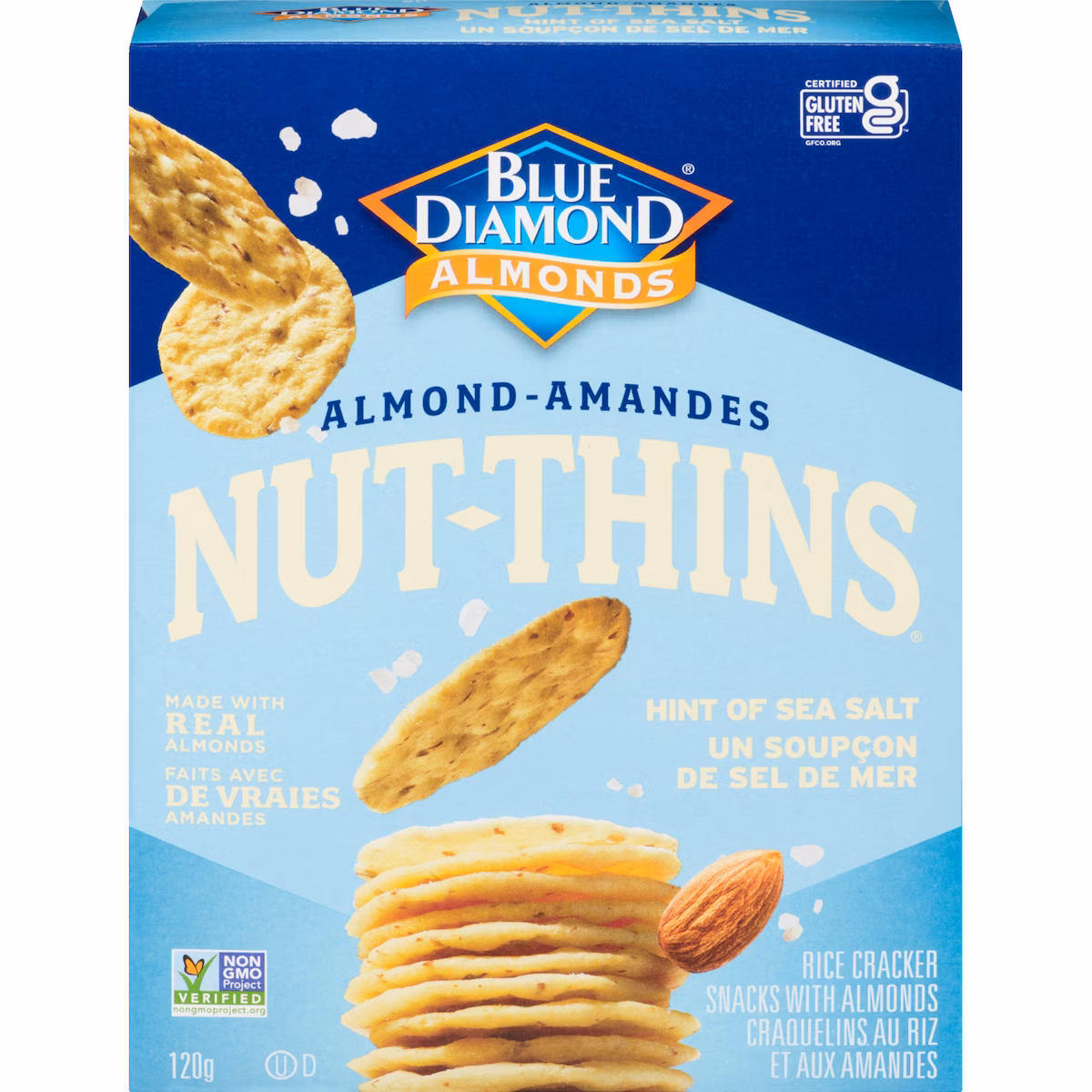 Nut-Thins à lamande soupçon de sel de mer