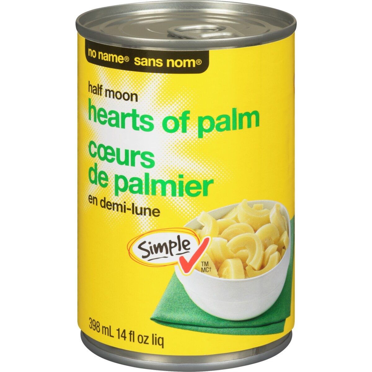 Cœurs de palmier en demi-lune