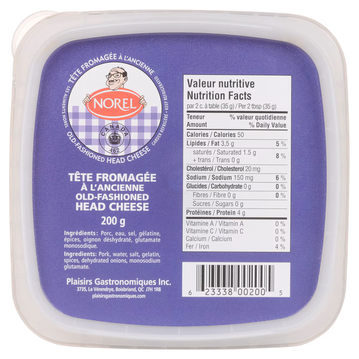 Tête fromagée à l'ancienne