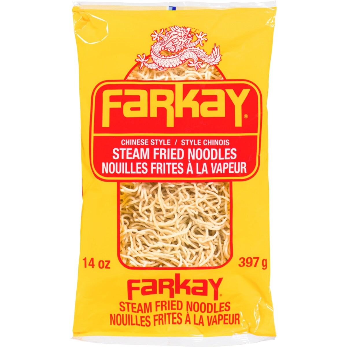 Nouilles chinoises frites à la vapeur
