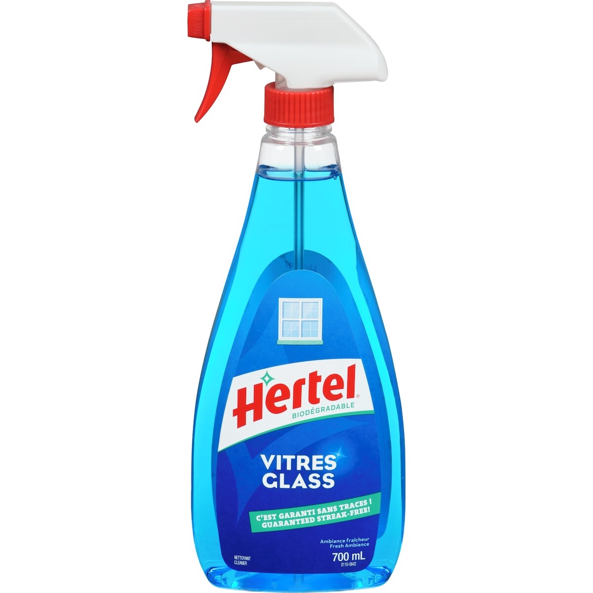 Nettoyant en vaporisateur pour vitres au jasmin et à la lavande