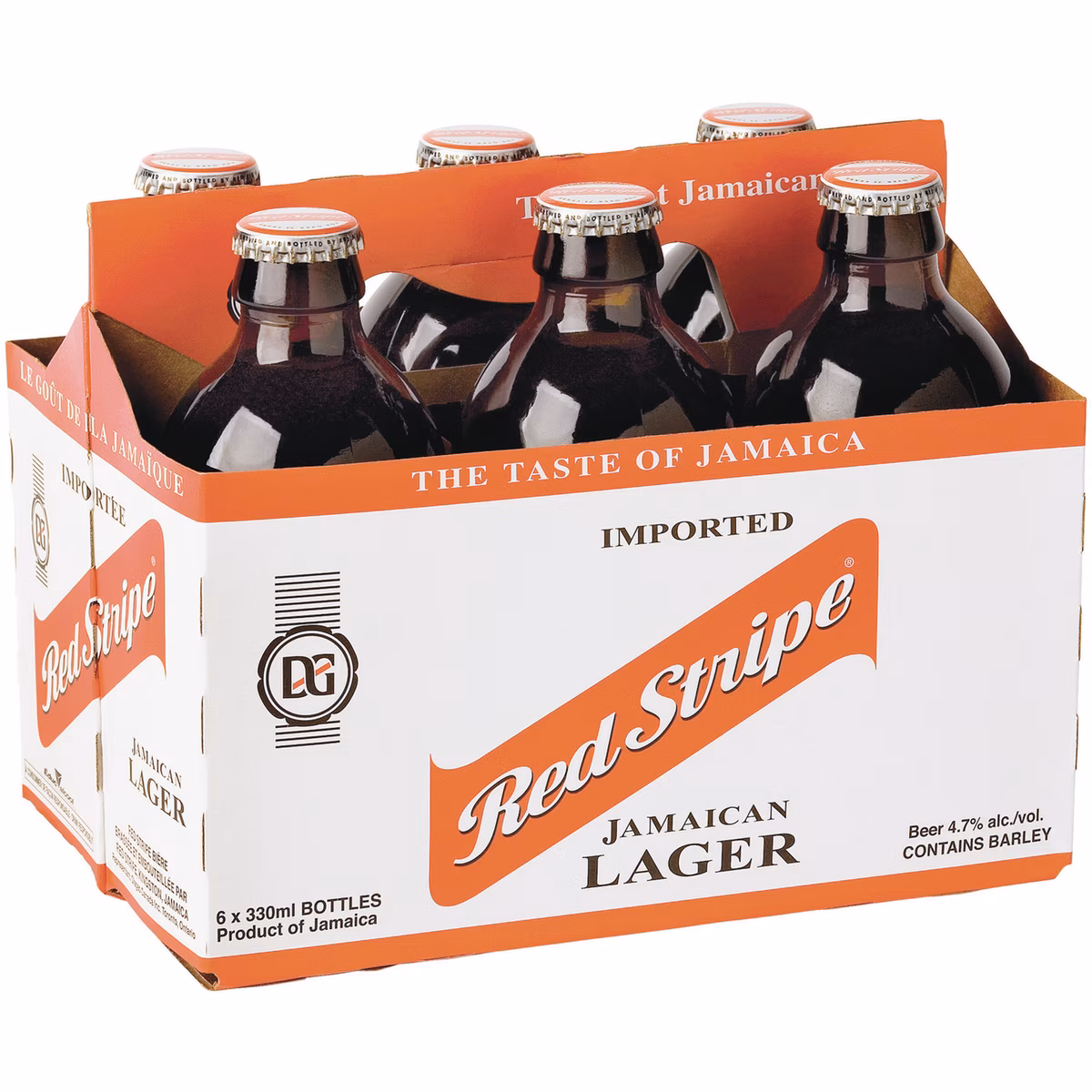 Lager Red Stripe (Pièce didentité requise au moment du ramassage)