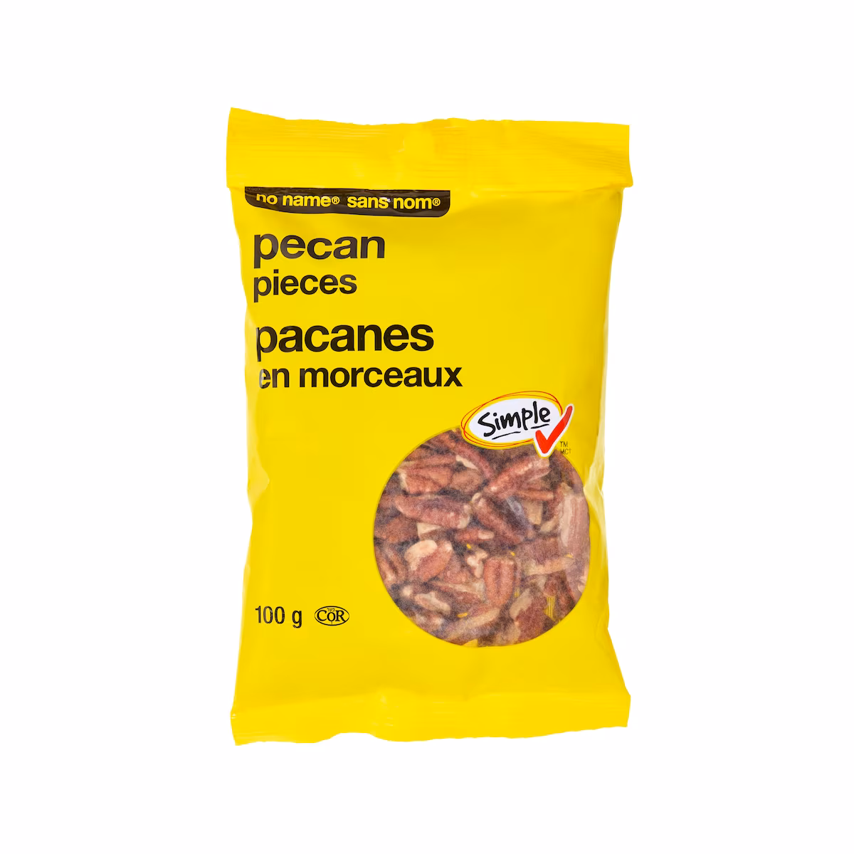 Pacanes en morceaux