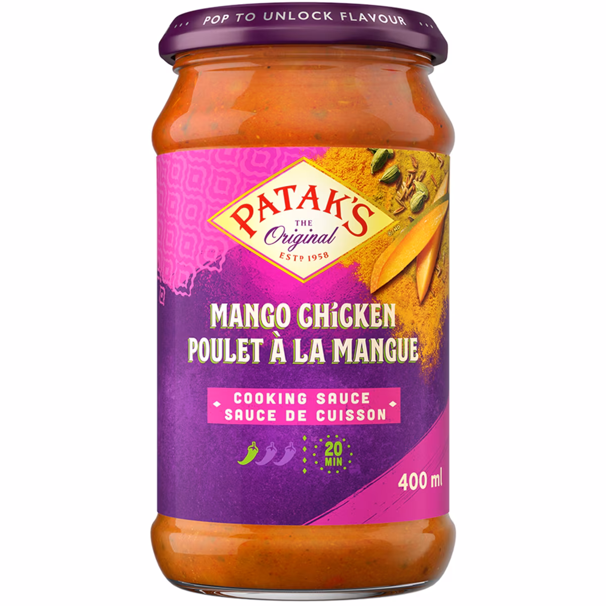 Sauce de Cuisson Poulet a la Mangue