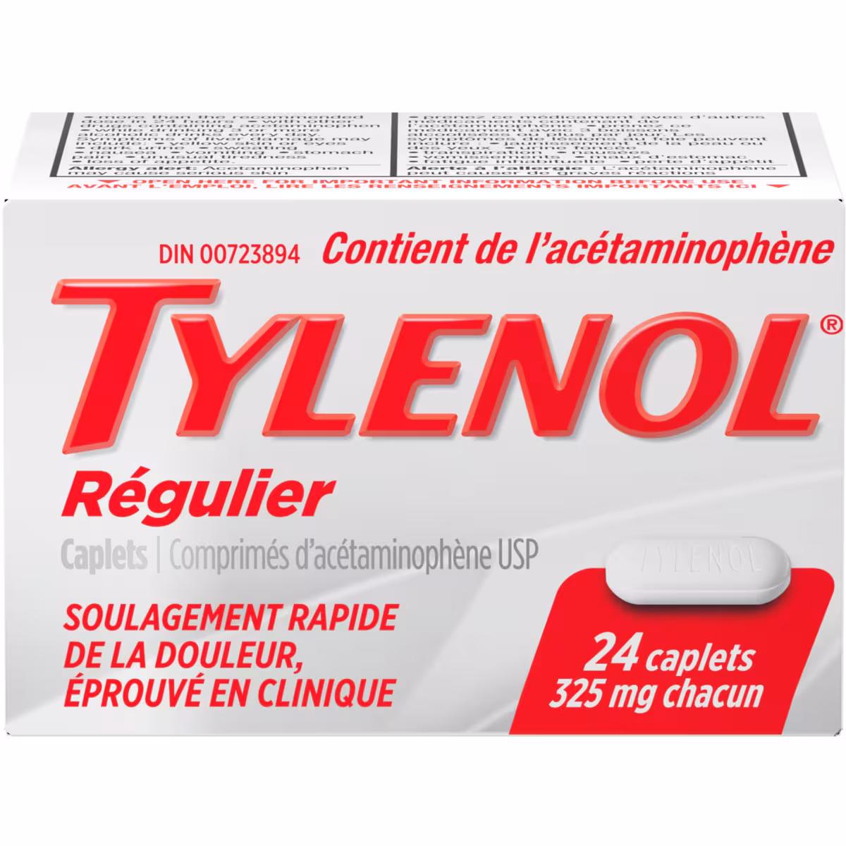 Caplets 325 mg