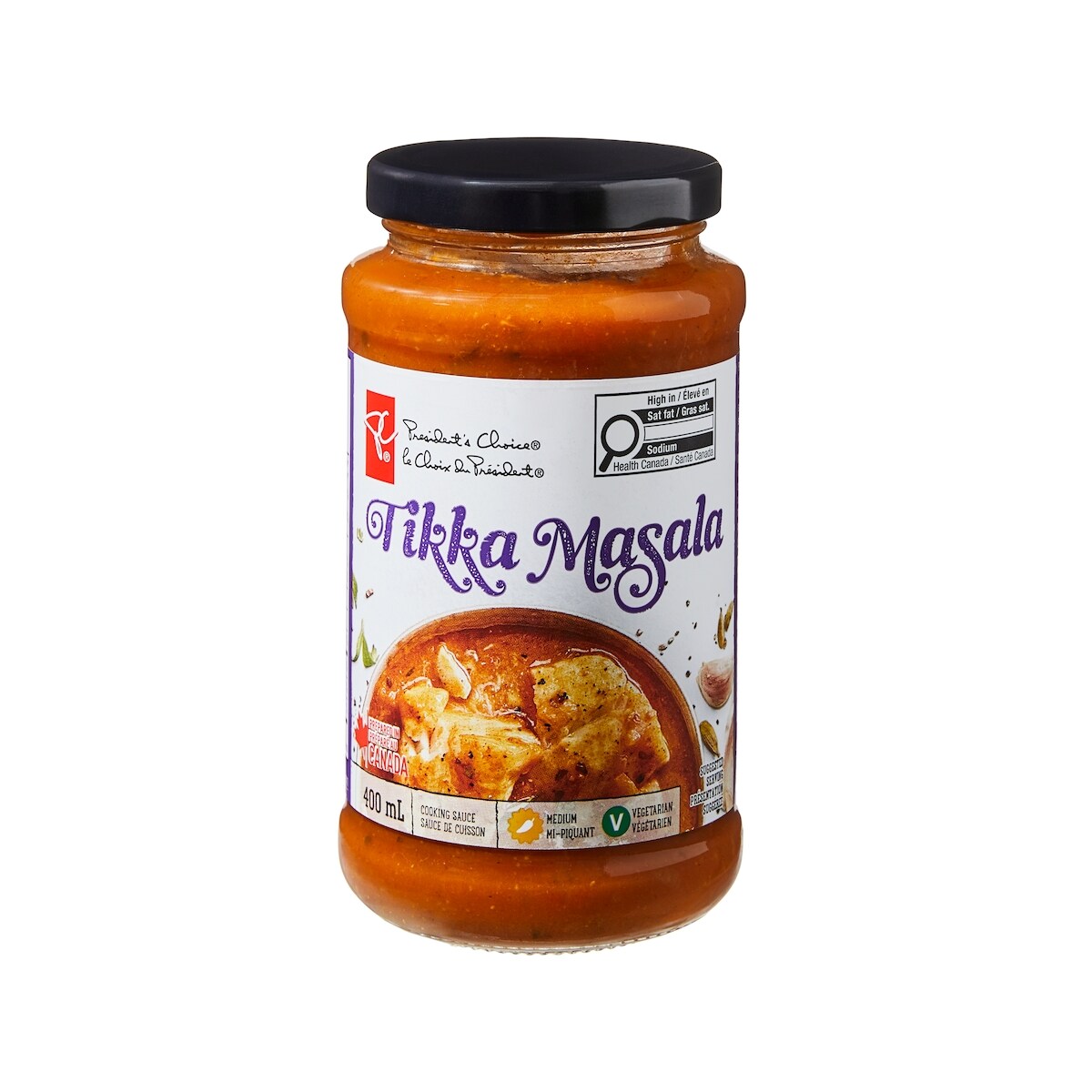 Sauce de cuisson tikka masala