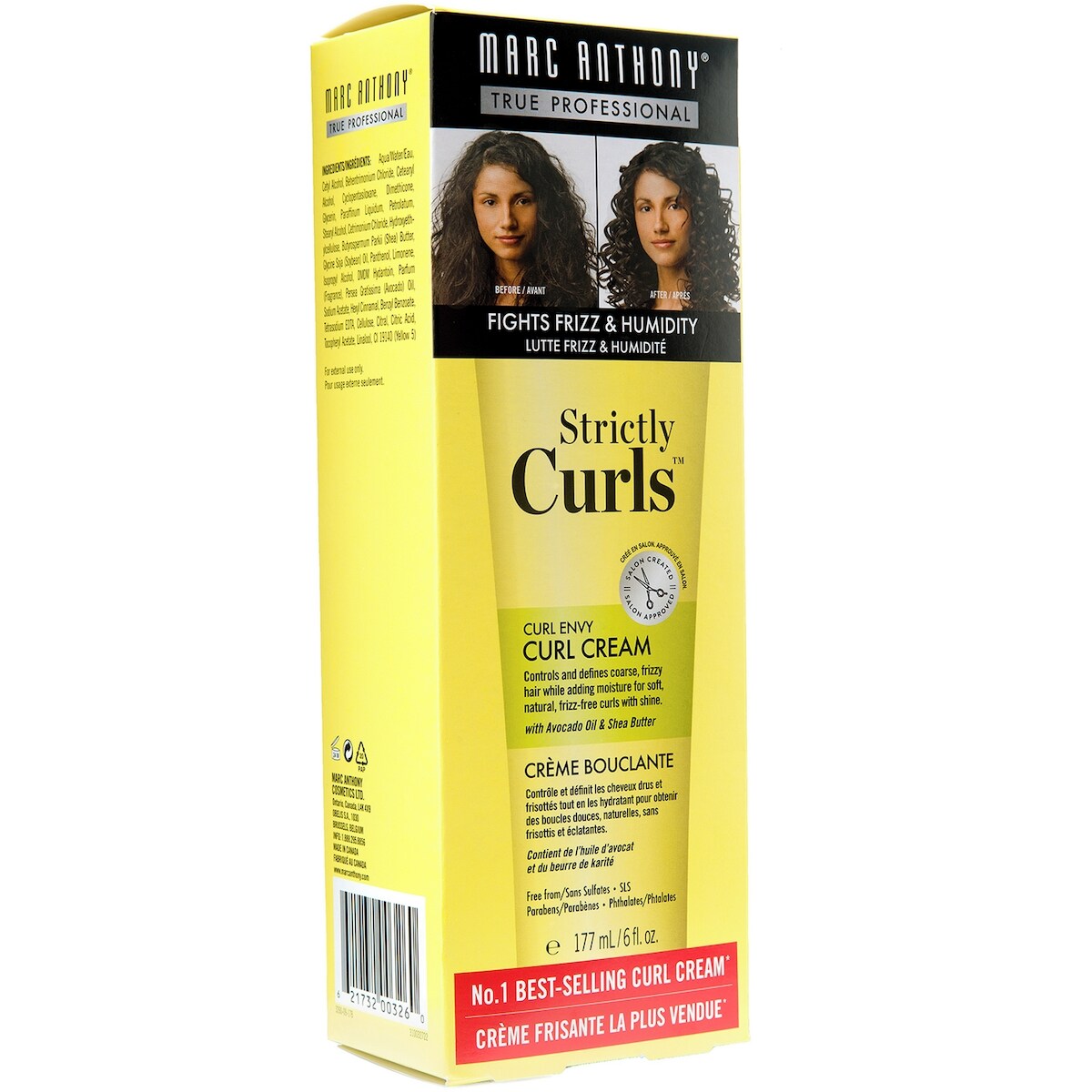 Crème pour boucles parfaites Curl Envy de la gamme Strictly Curls
