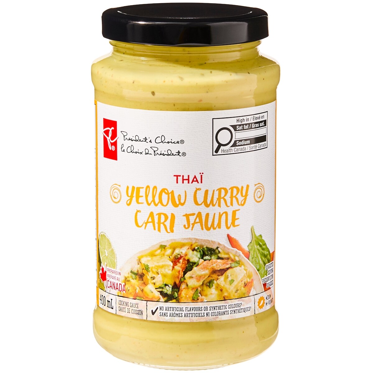 Sauce de cuisson au cari jaune thaï