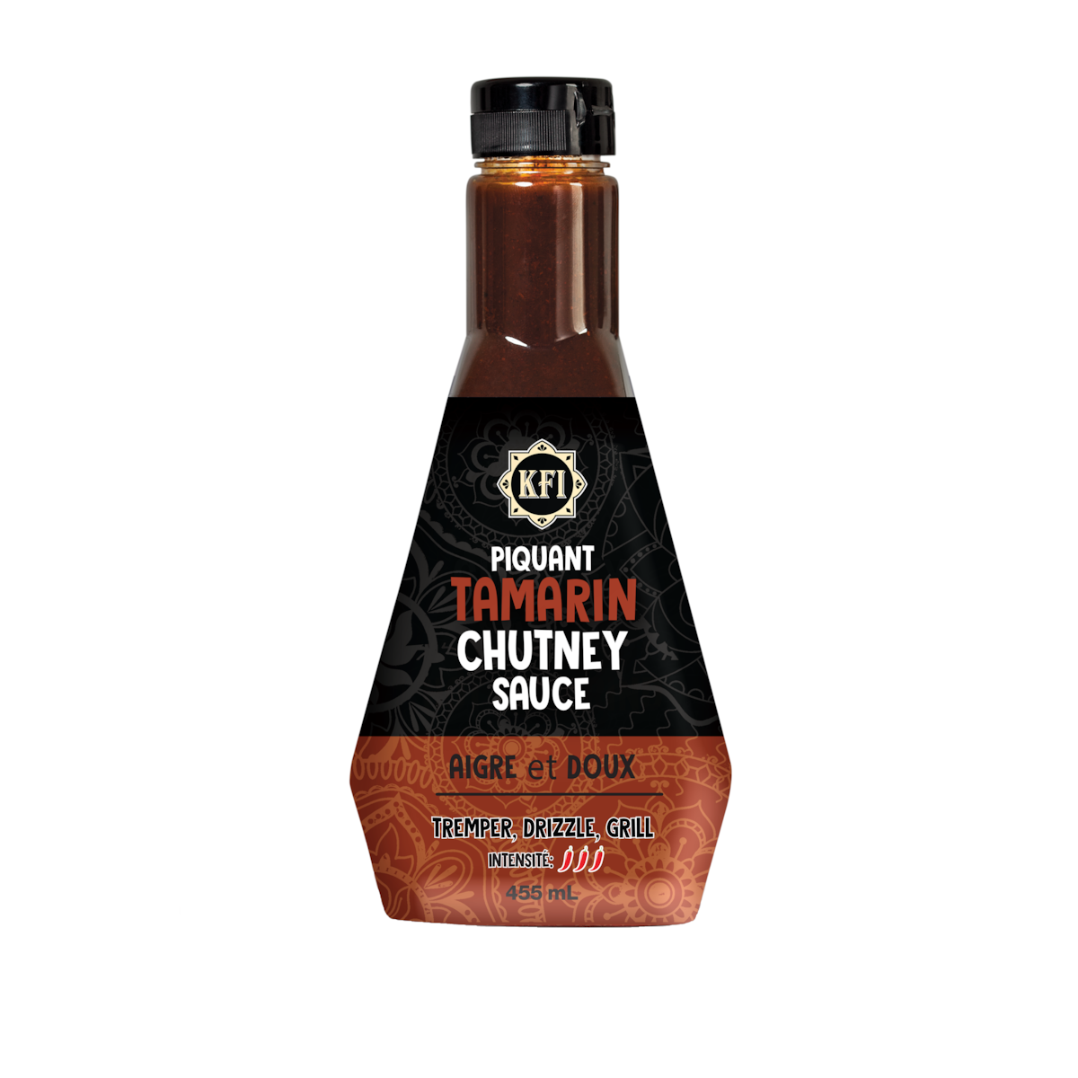 Sauce chutney piquante au tamarin