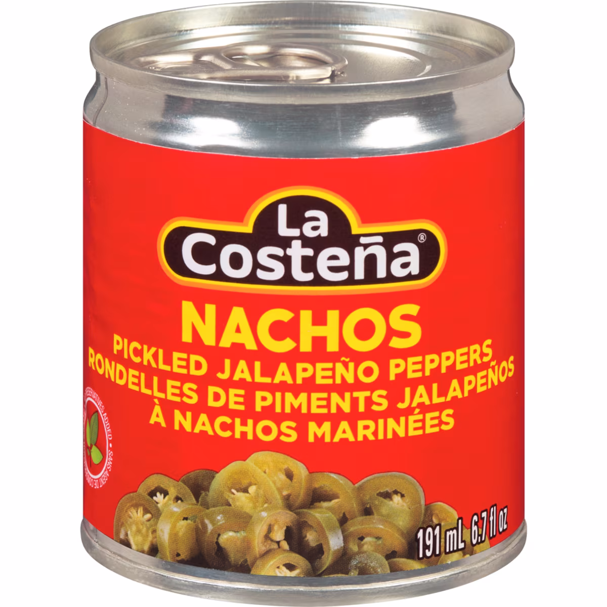 Tranches de jalapeños marinées pour nachos