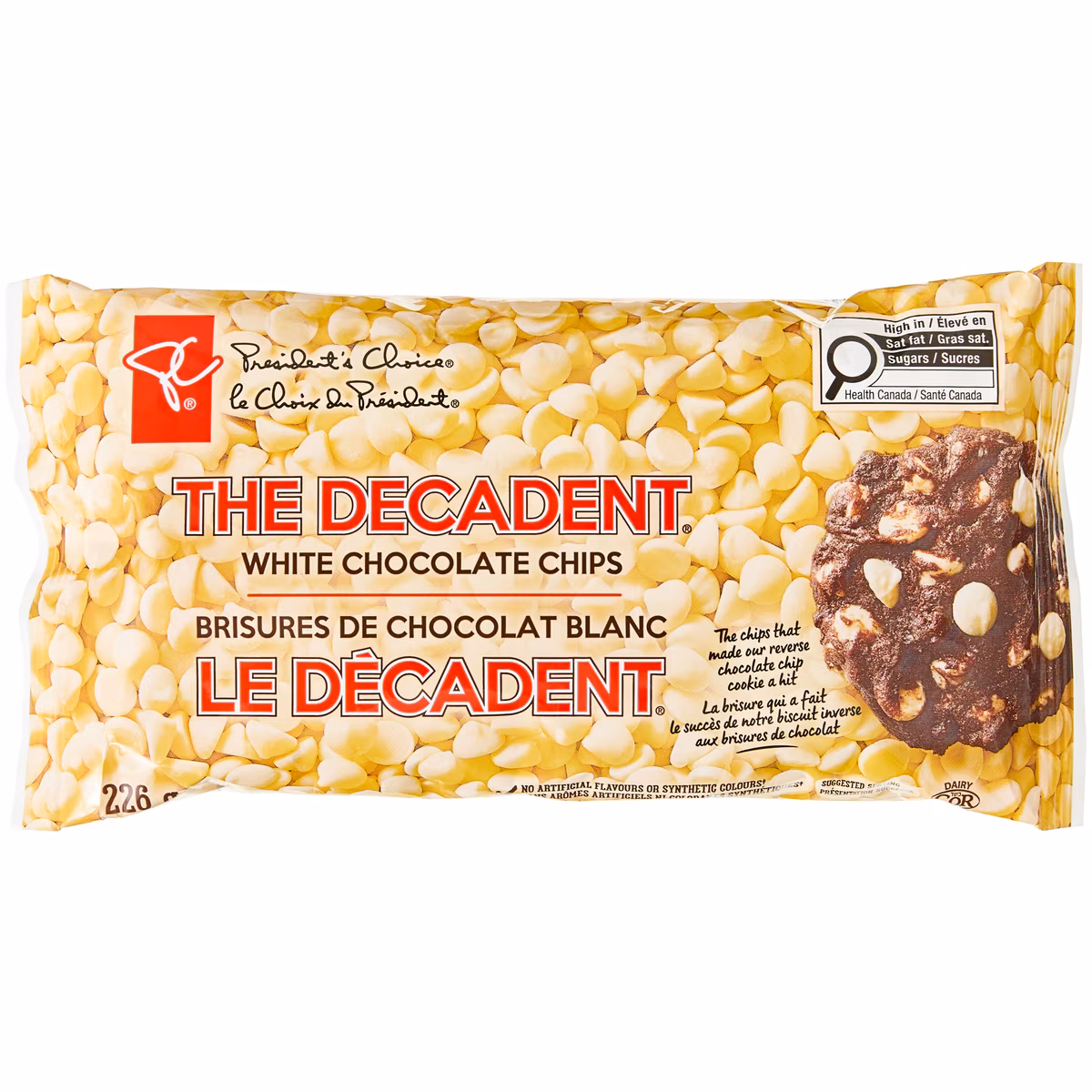 Brisures de chocolat blanc Le Décadent