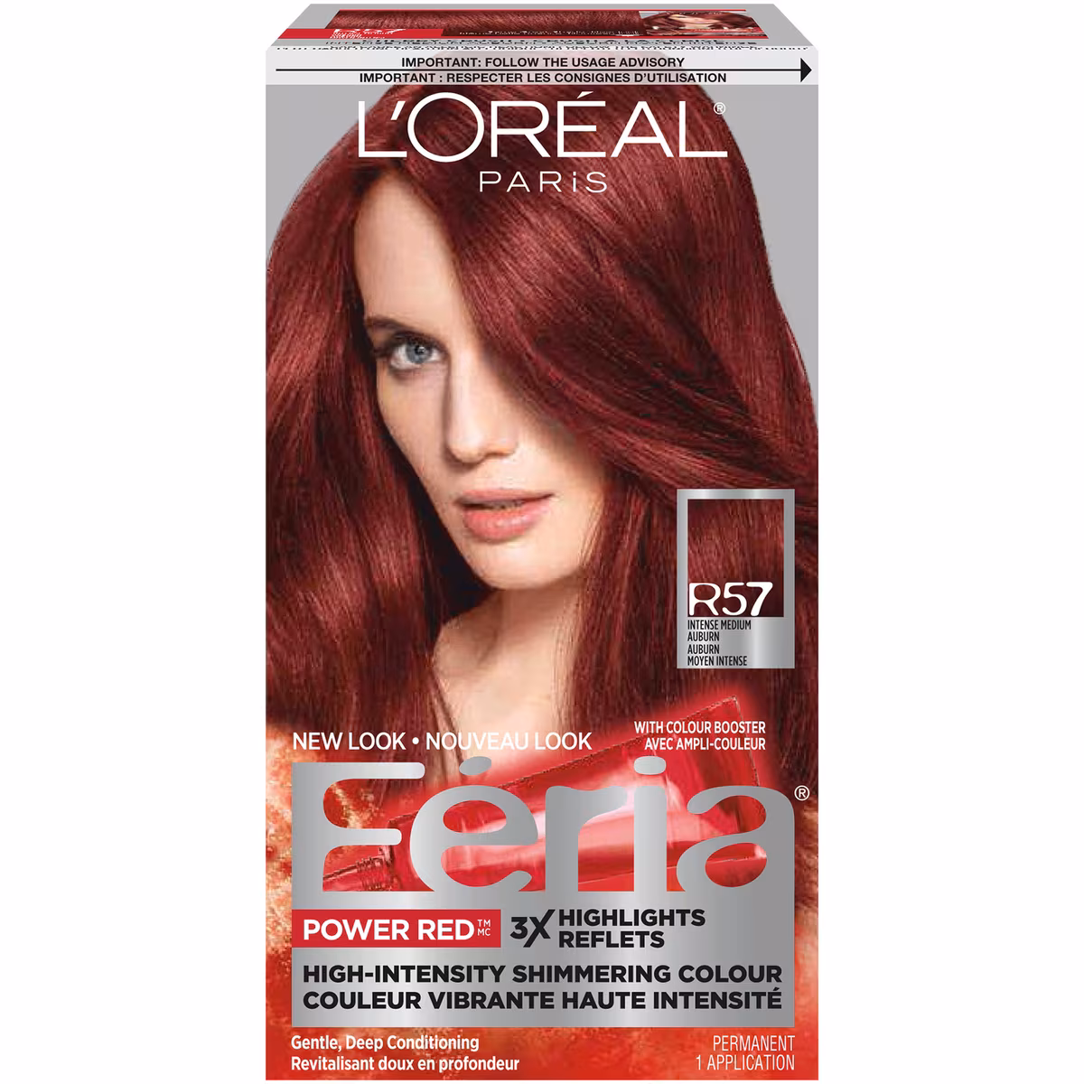 Coloration Féria R57 à Auburn moyen intense