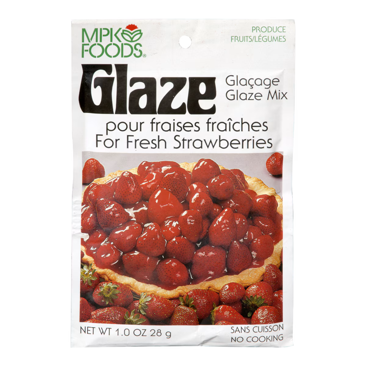 Mélange pour glaçage de fraises MPK