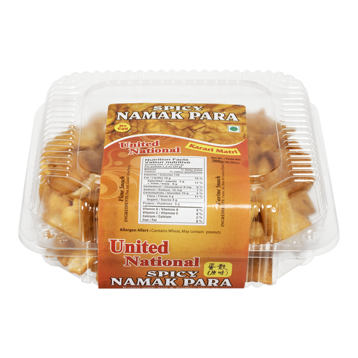 Collations Namak Para épicées