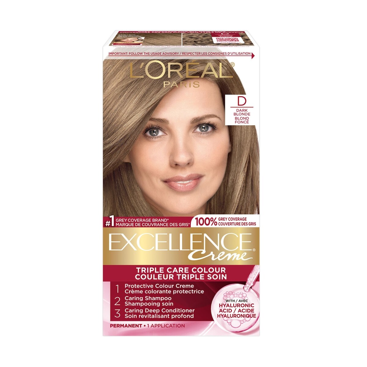 Crème colorante D blond foncé Excellence Crème