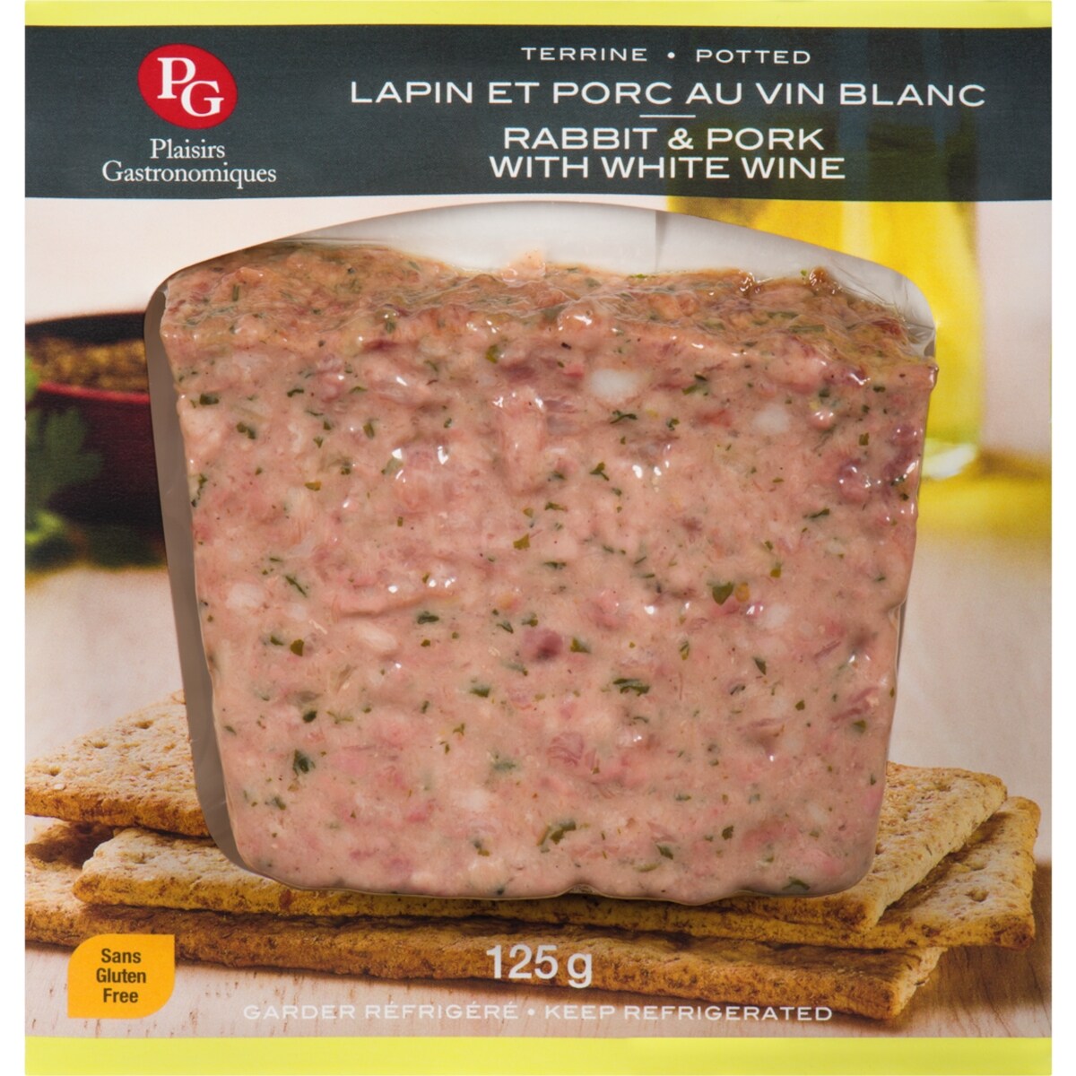 Terrine Lapin et porc au vin