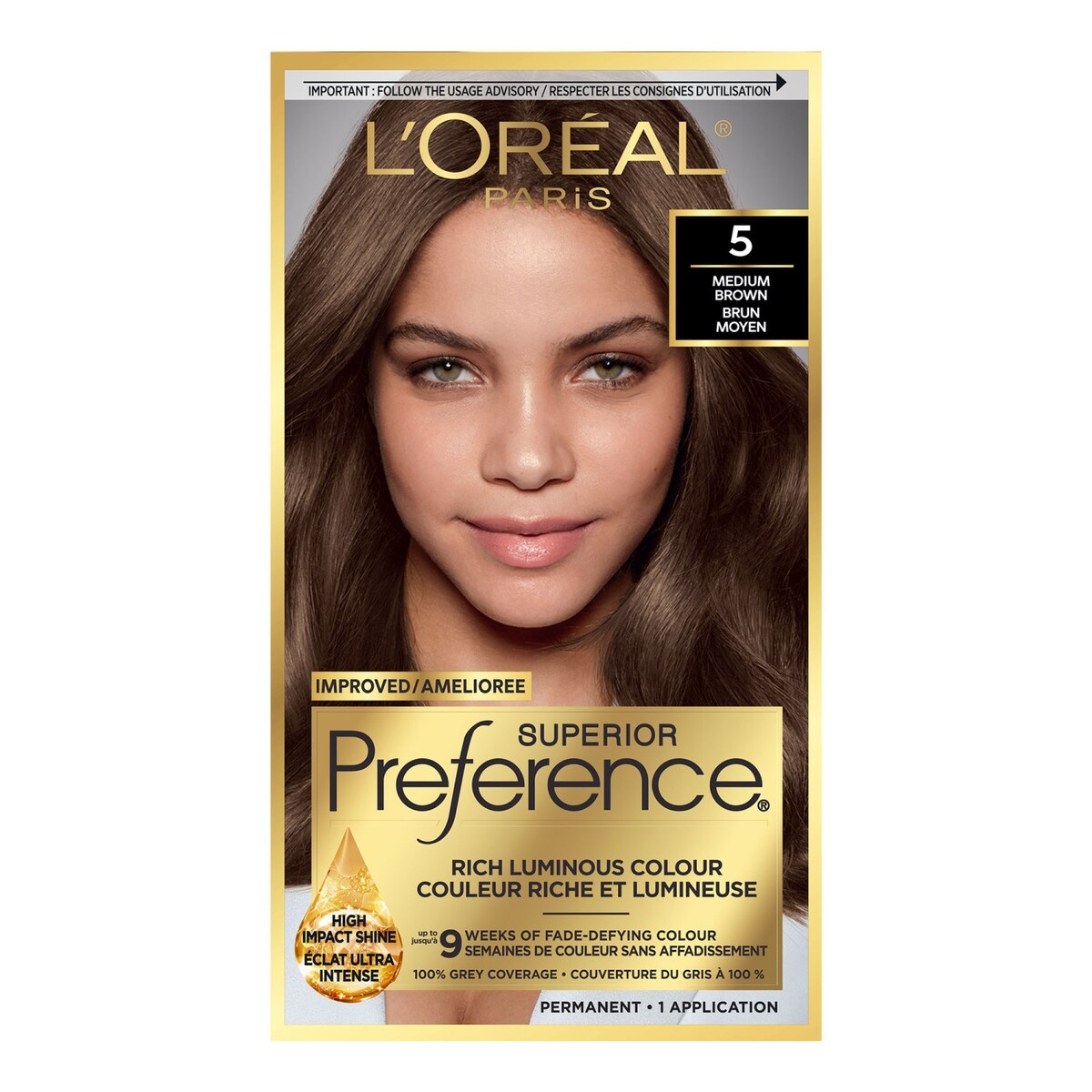 Colorant capillaire 5 Milan Superior Preference