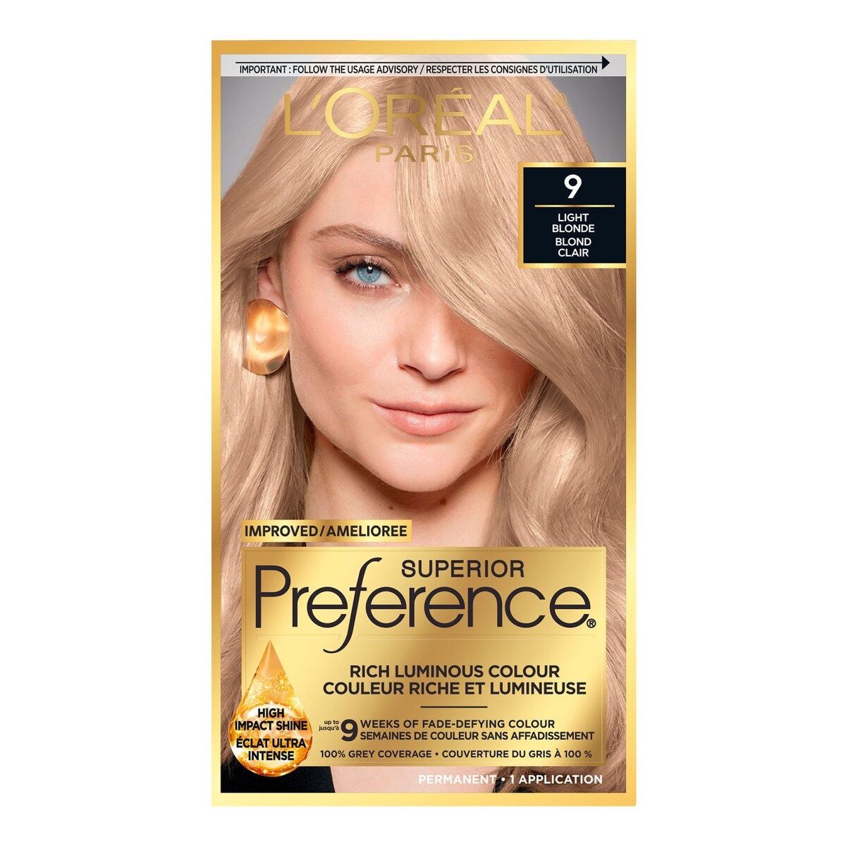 Colorant capillaire 9 Hollywood Superior Preference