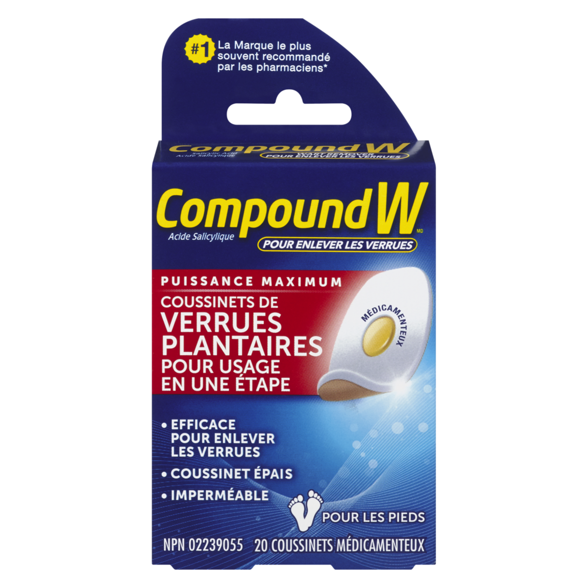Traitement plus pour les verrues plantaires
