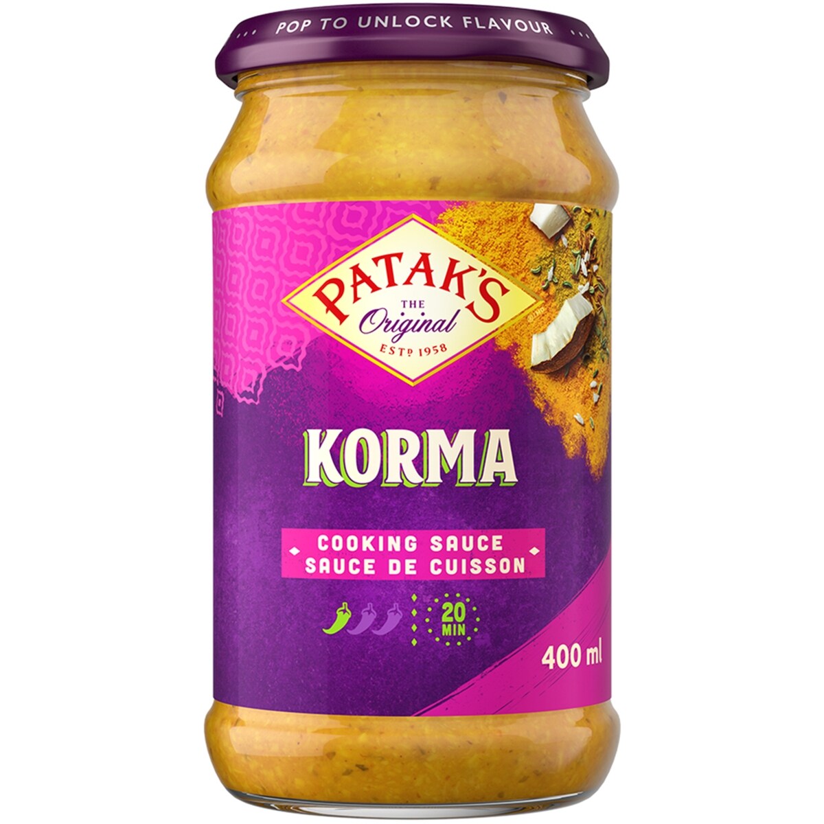 Sauce de Cuisson Korma