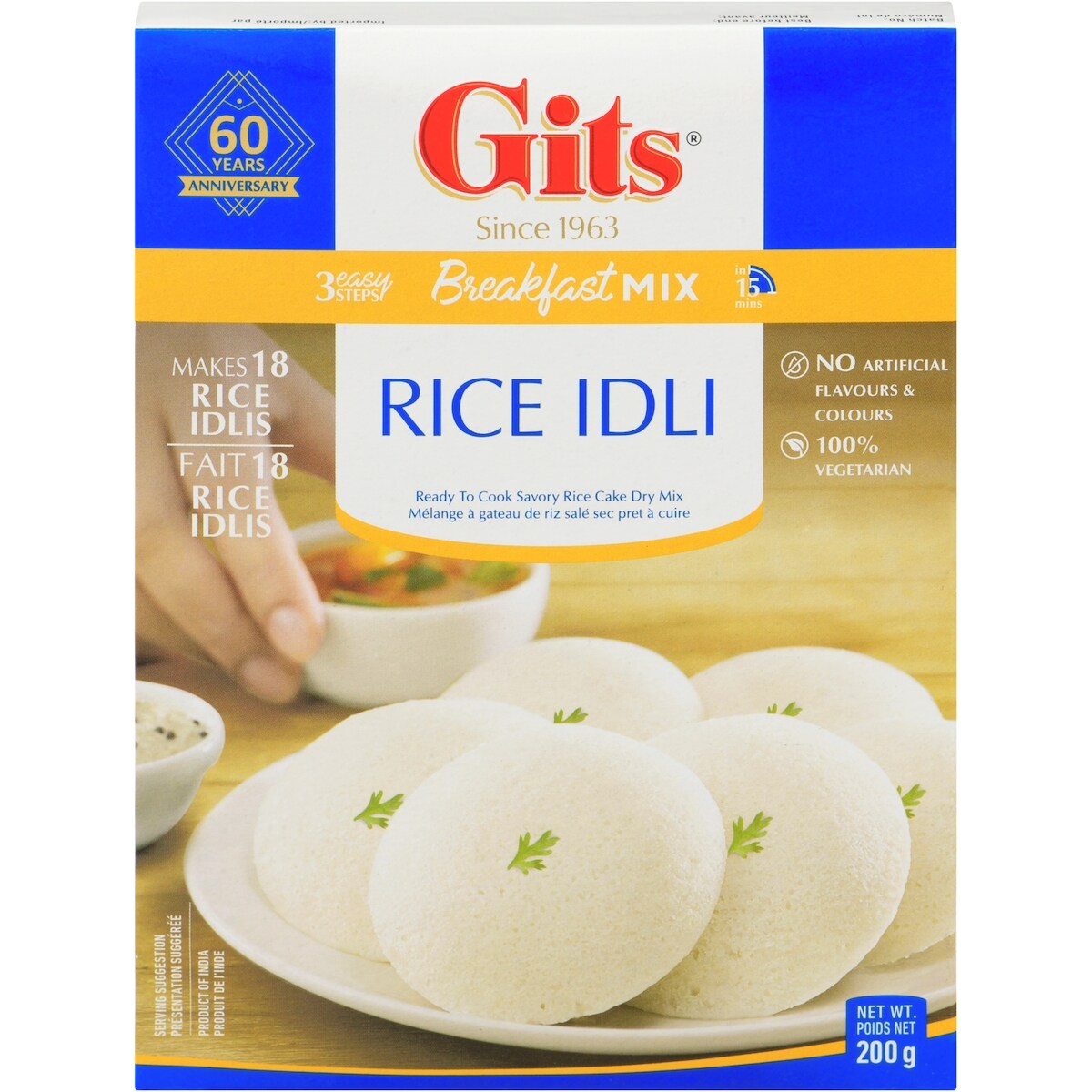 Préparation pour dessert Idli