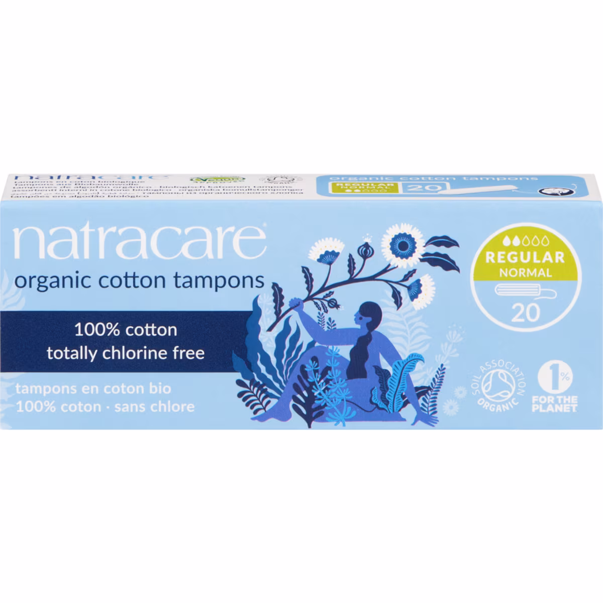 Tampons de coton ordinaires