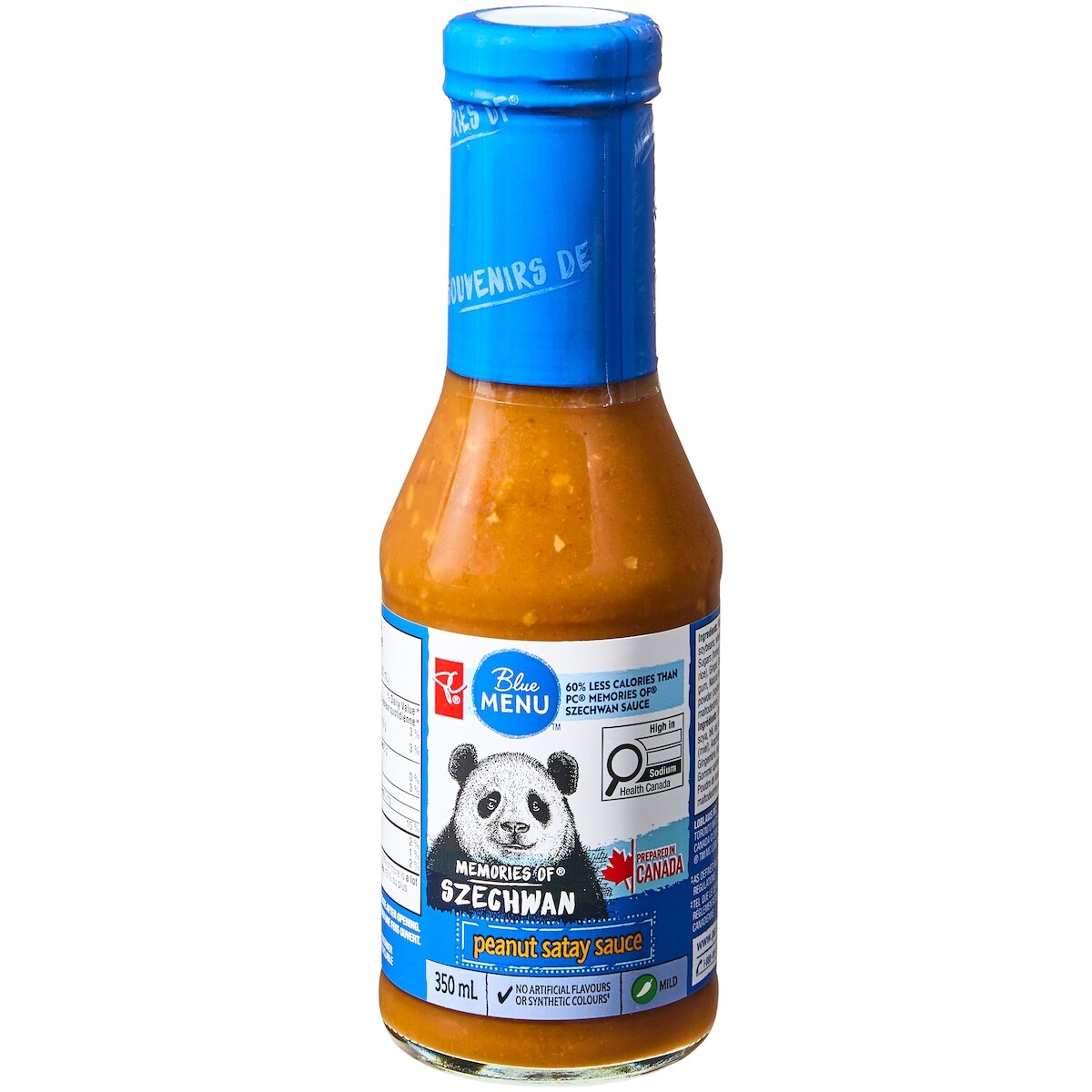 Sauce satay aux arachides Souvenirs de Szechwan, douce