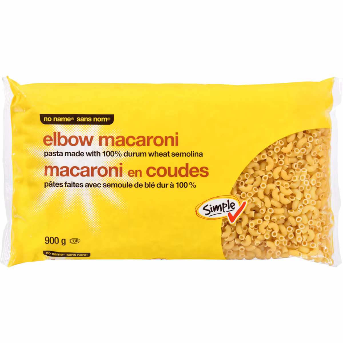Pâtes macaroni en coudes