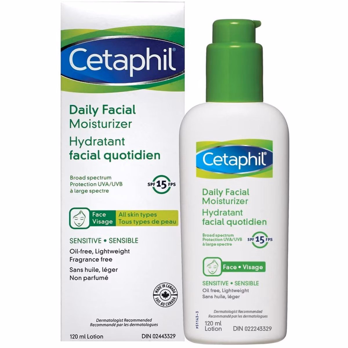 Hydratant facial quotidien FPS15