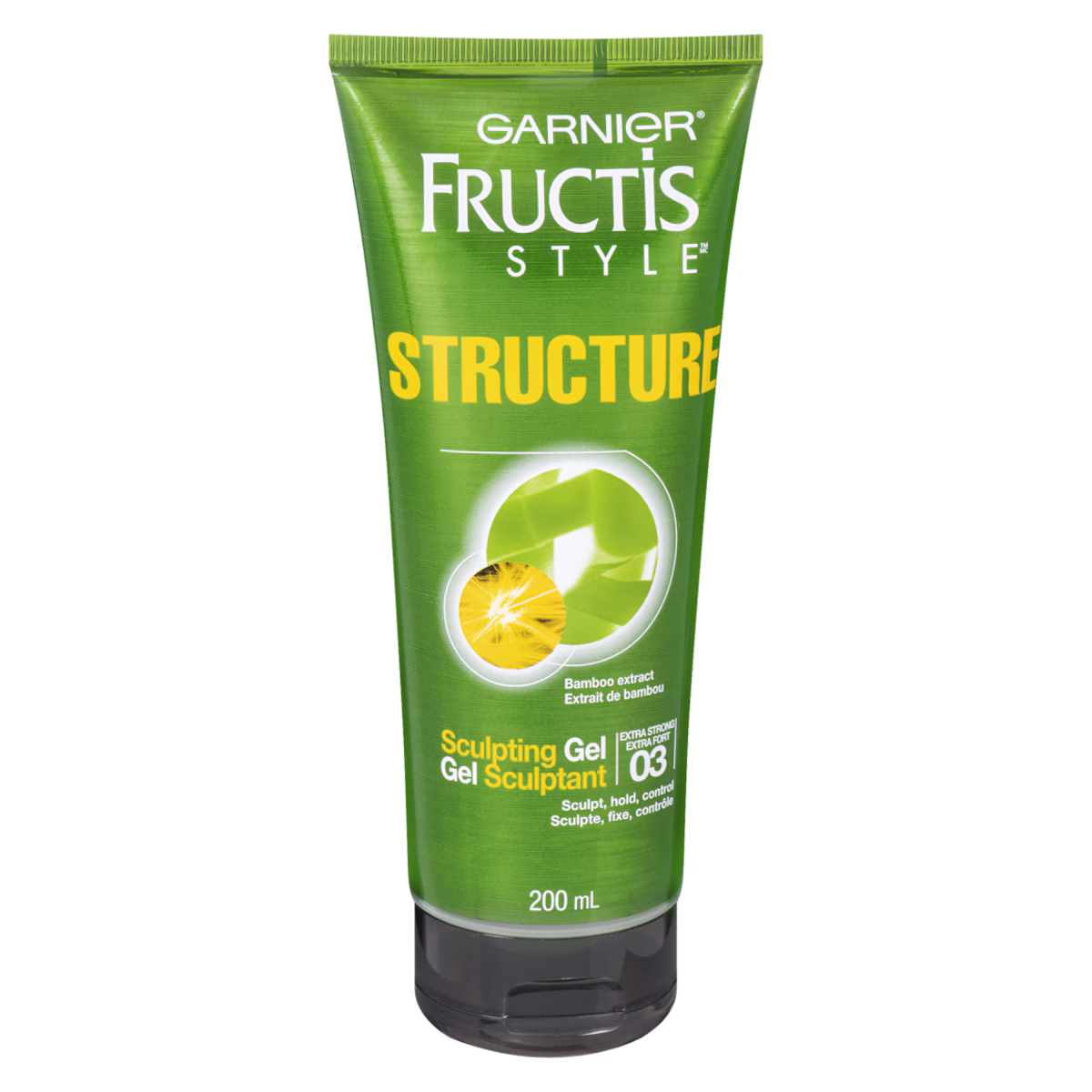 Gel sculptant structure, extrait de bambou
