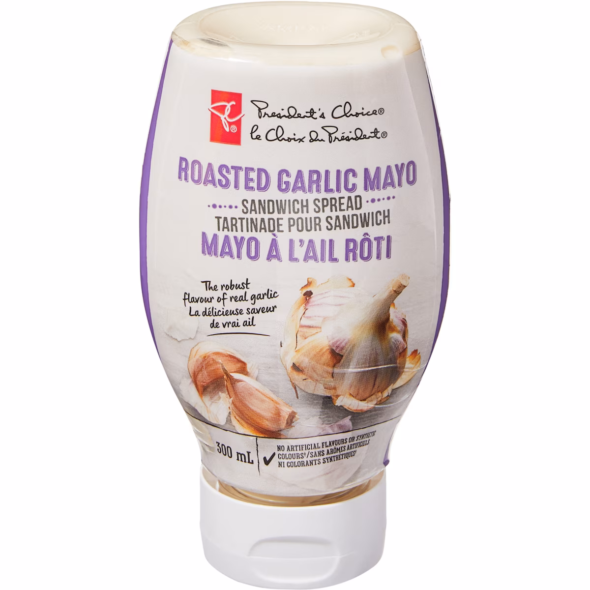 Tartinade pour sandwich, mayo à lail rôti