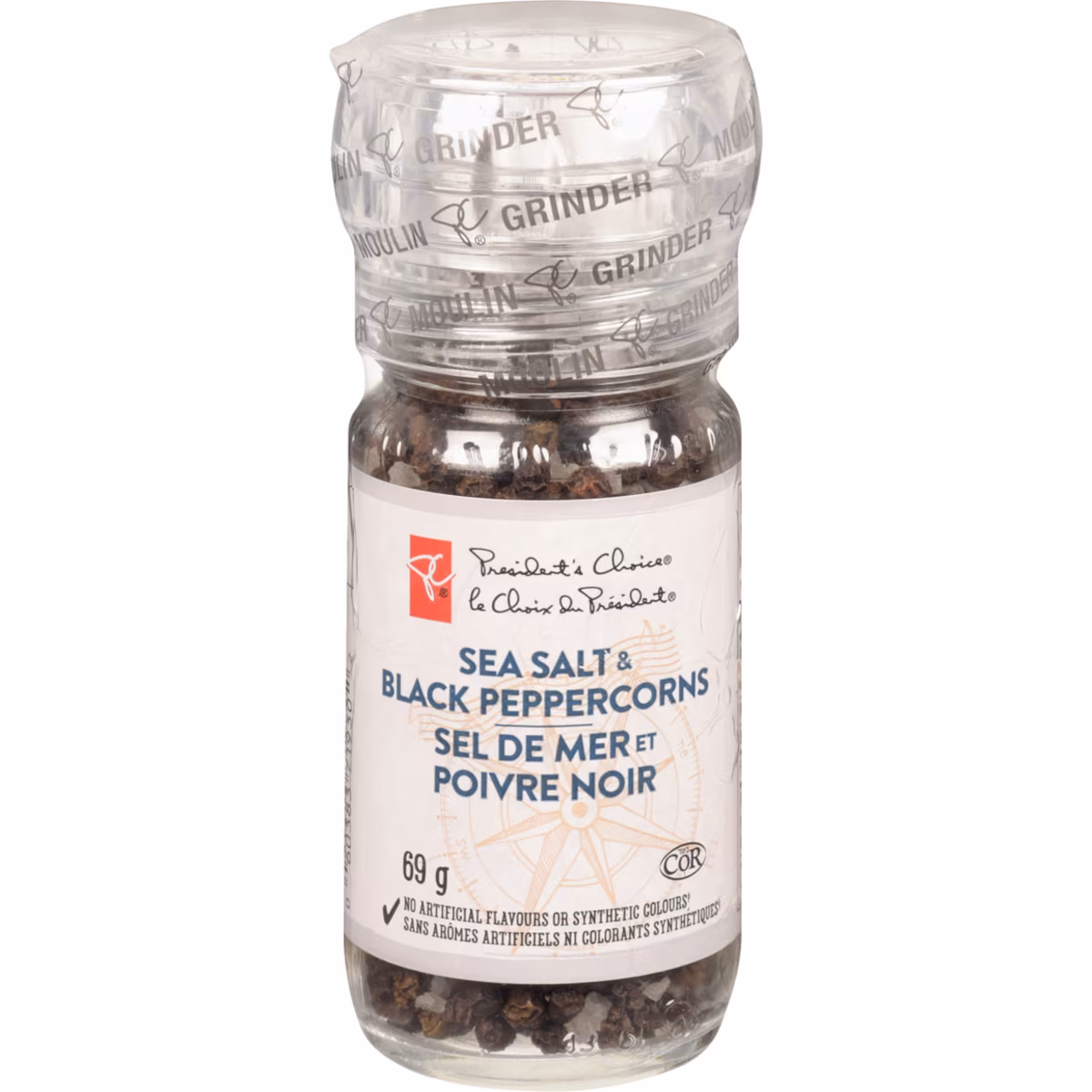 Sel de mer et poivre noir