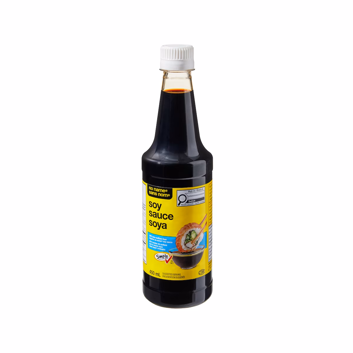 Sauce soya à teneur réduite en sodium