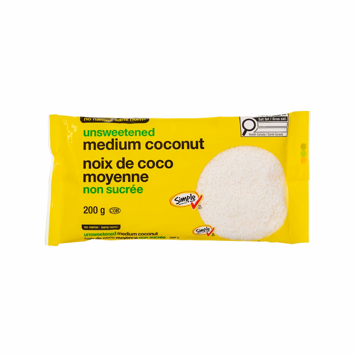 Noix de coco moyenne non sucrée