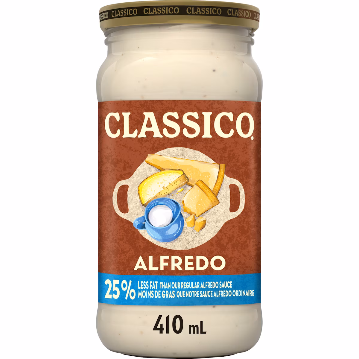 Sauce Pour Pâtes Alfredo Légère Di Roma, Pot