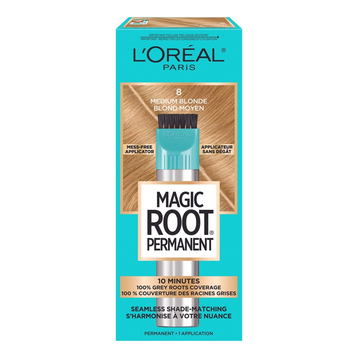 Colorant capillaire Root Rescue 8 blond moyen
