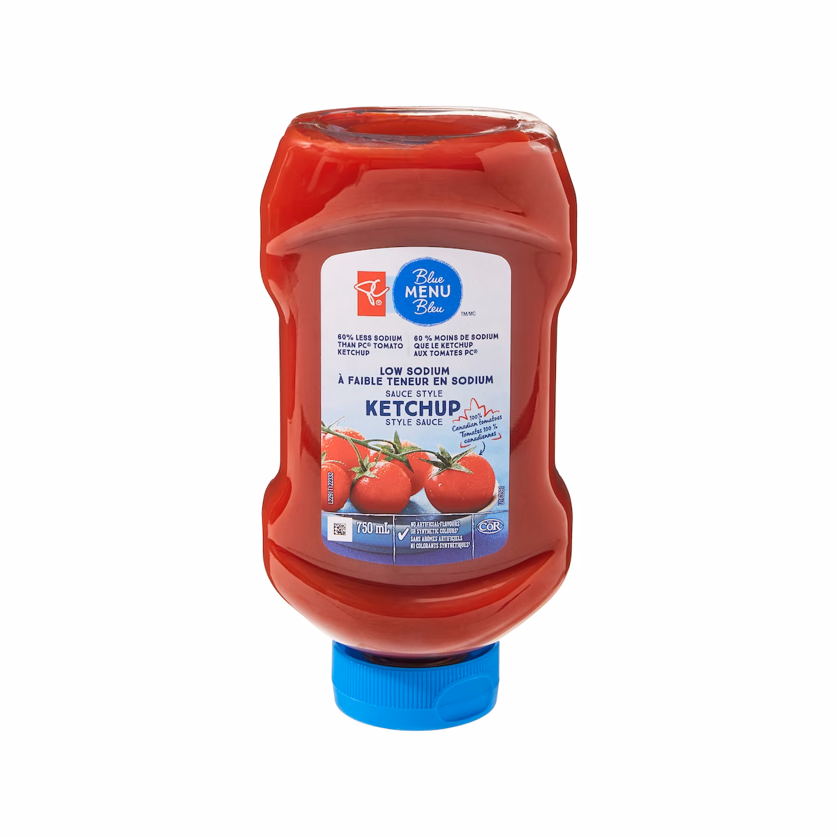 Sauce style ketchup à faible teneur en sodium