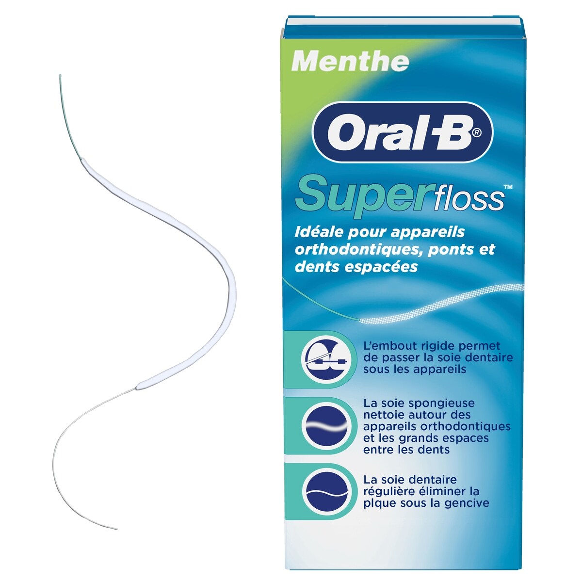 Soie dentaire Super, menthe