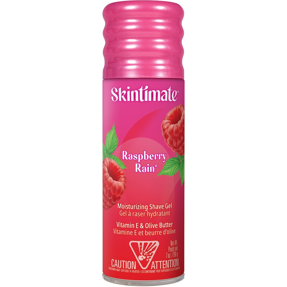 Gel à raser pour femmes Skintimate Signature Scents au parfum Raspberry Rain