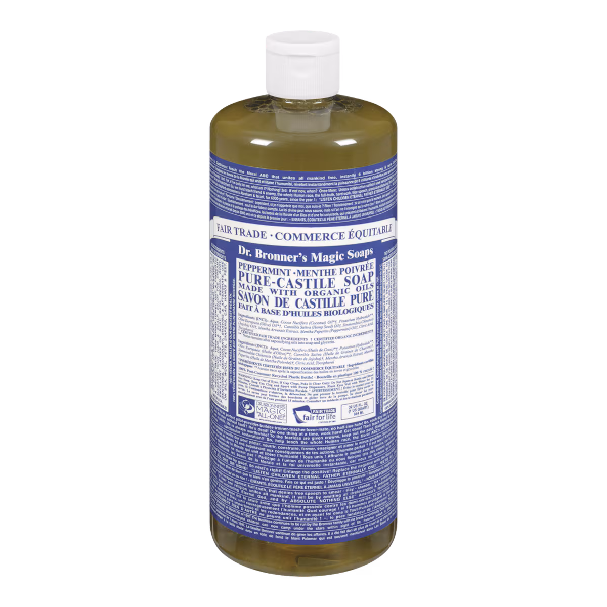 Savon de Castille pur menthe poivrée