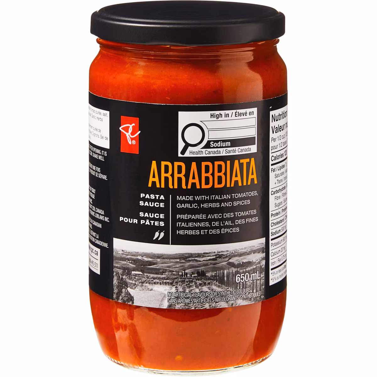 Sauce pour pâtes arrabbiata
