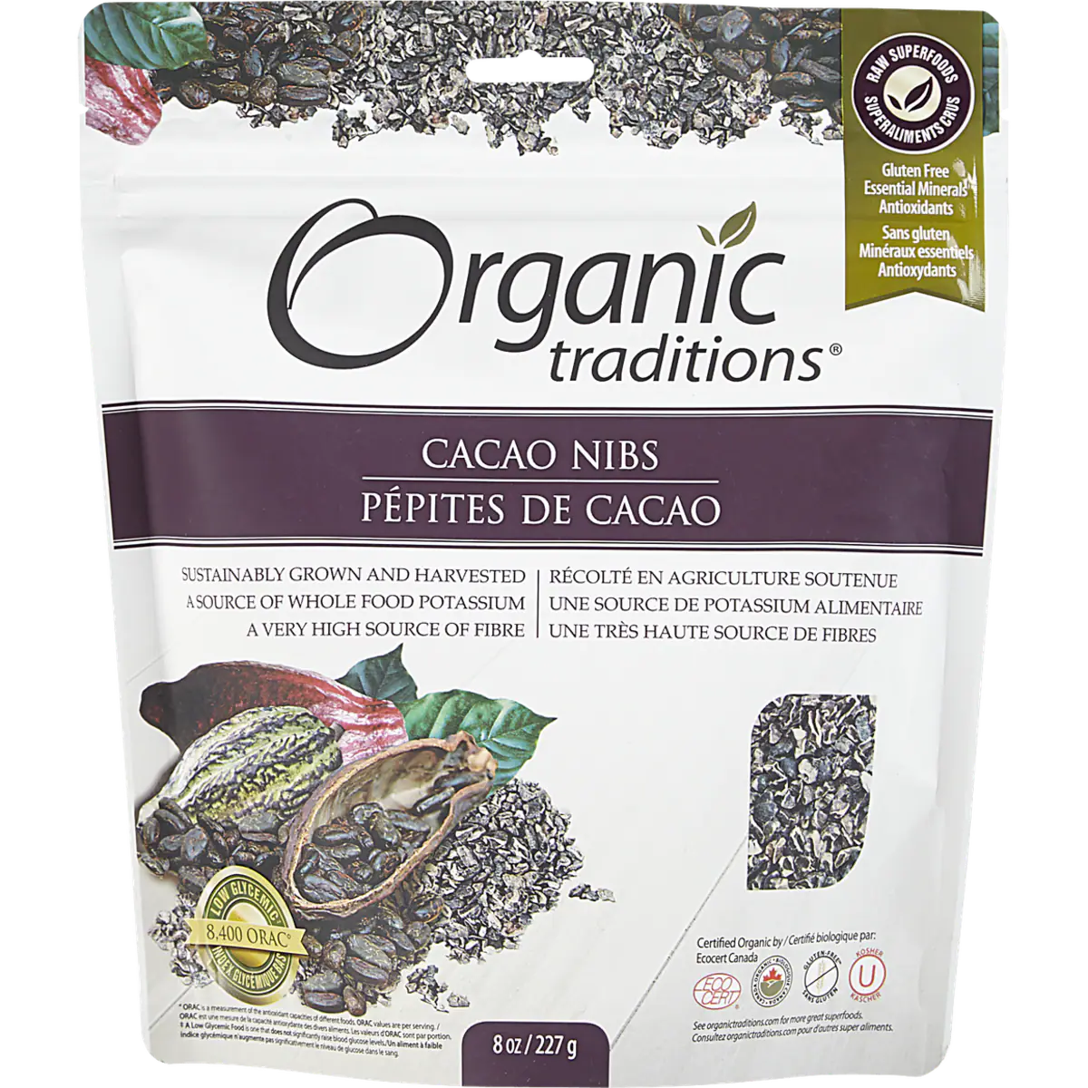 Cacao en morceaux
