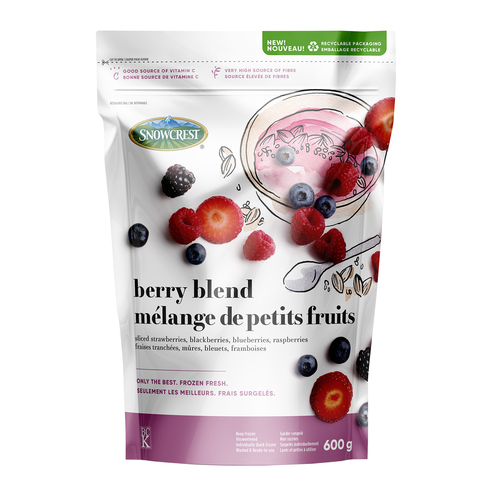 Snowcrest Mélange de baies congelé 600 g