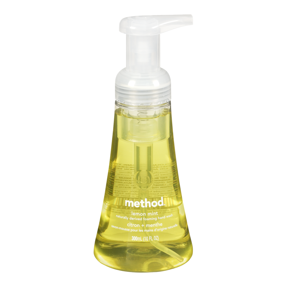 Savon moussant pour mains citron menthe