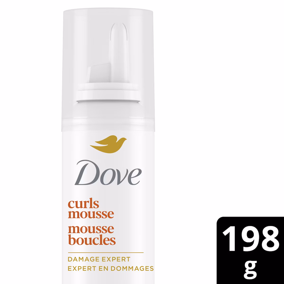 Mousse boucles pour boucles et ondulations définies et rebondies