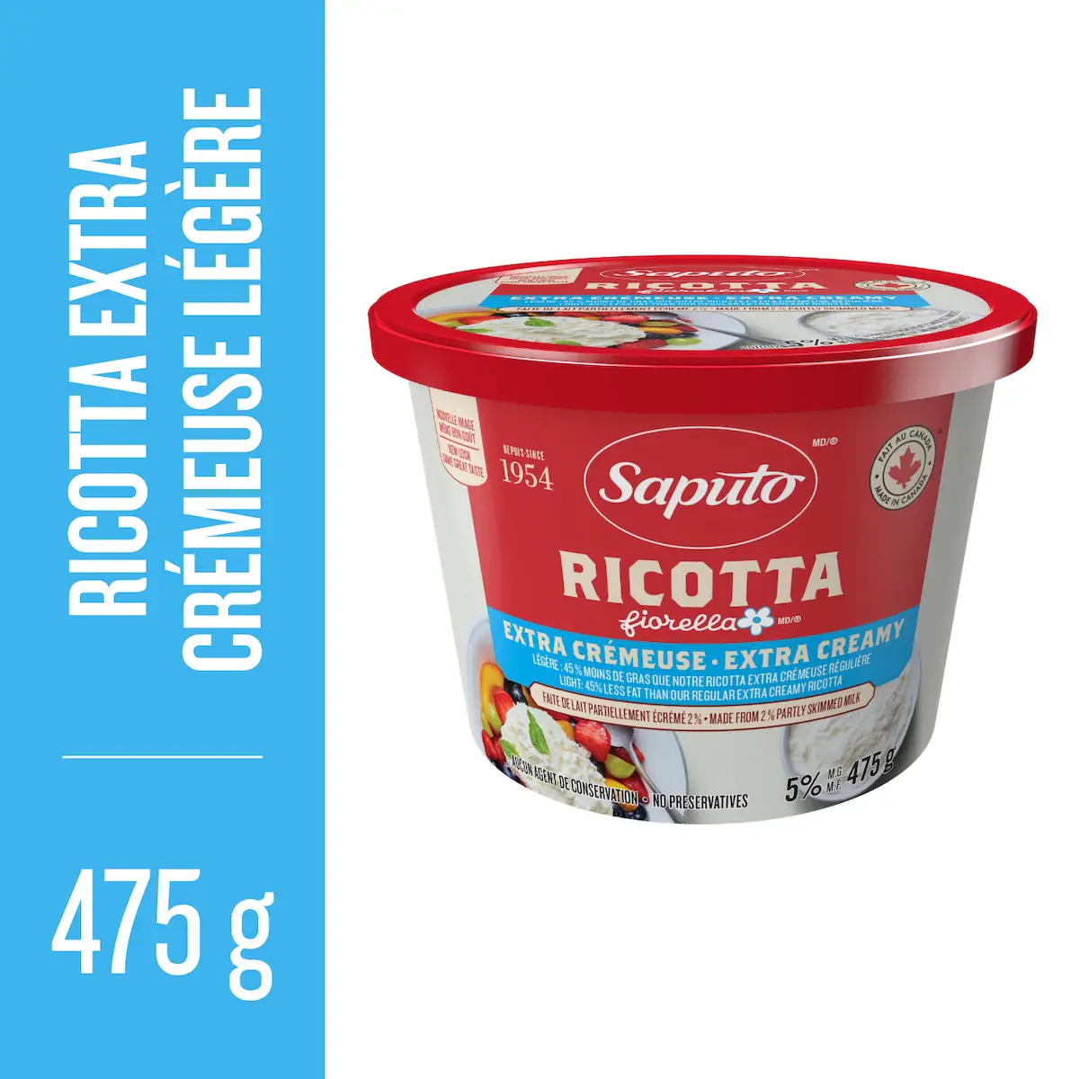 Fromage ricotta légère
