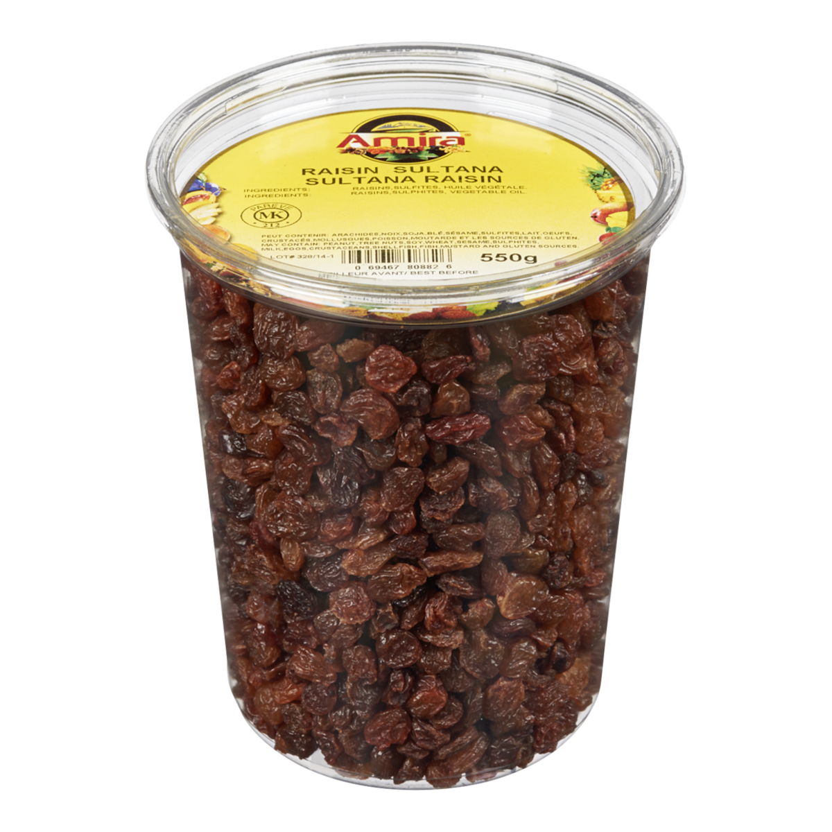 Raisins secs sultana