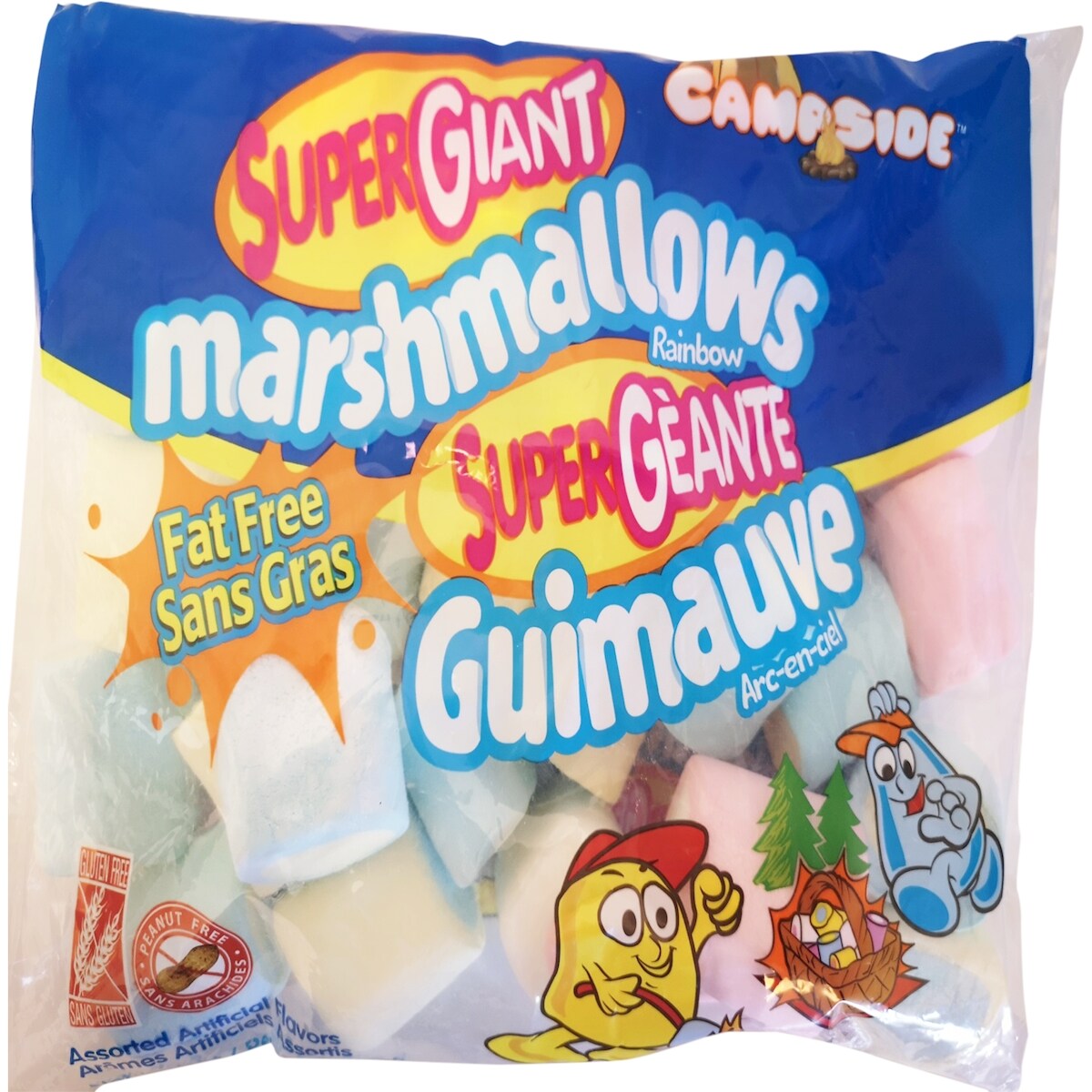 Guimauve arc-en-ciel super géante
