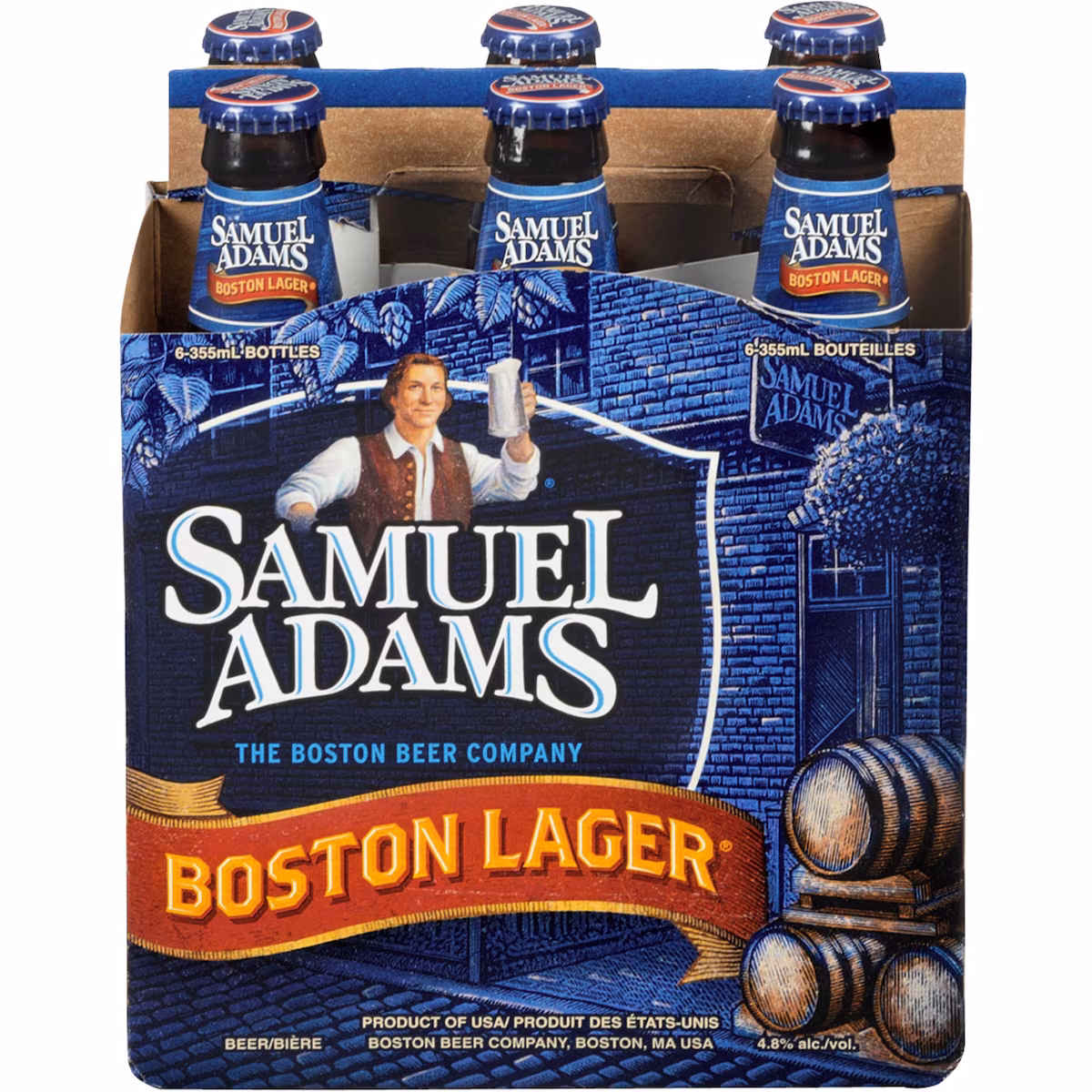 Lager, Boston, paquet de 6 bouteilles (Pièce didentité requise au moment du ramassage)